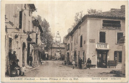 D 84.CAMARET. AVENUE D ORANGE ET PORTE DU MIDI   CARTE ECRITE - Camaret Sur Aigues