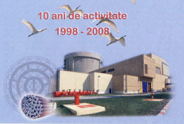 131  Réacteur Nucléaire, Energie: PAP, 2008 - Nuclear Reactor, Fel Bundle: Stationery Cover. Atom, Energy, Wading Birds - Atoom