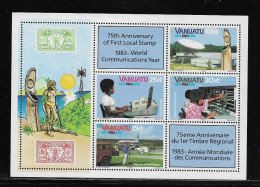 VANUATU  ( DIV - 352 )   1983   N° YVERT ET TELLIER  BLOC  N°  5     N** - Vanuatu (1980-...)