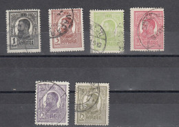 Romania 1909 Definitives - Used Set (e-2) - Nuevos