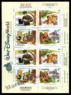 Canada 1996 Yv. C-1496, The True Story Of Winnie The Pooh Walt Disney World - Booklet - MNH - Cuadernillos Completos