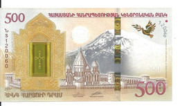 ARMENIE 500 DRAM 2017 UNC P 60 - Armenië