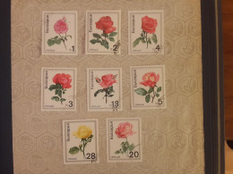 1970	Bulgaria Roses (F73) - Oblitérés