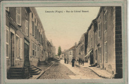 CPA - LAMARCHE (88) - Aspect De La Rue Du Colonel Renard Au Début Du Siècle - Carte Colorisée - Lamarche