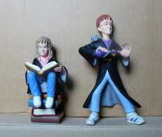 Lot De 2 Figurines Harry Potter : Ron Et Hermione - Démons Et Merveilles - 2001 - Harry Potter