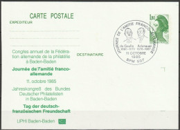 Frankreich Ganzsache 1986/88 MiNr.P142 Liberte ( D 7122 ) Günstige Versandkosten 1,00€-1,20€ - PAP: Private Aufdrucke
