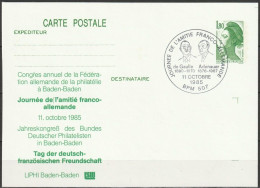 Frankreich Ganzsache 1986/88 MiNr.P142 Liberte ( D 7122 ) Günstige Versandkosten 1,00€-1,20€ - PAP : Sovrastampe Private