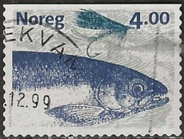 NORWAY 1999 Fish And Fishing Flies - 4k - Salmon And Fly FU - Used Stamps