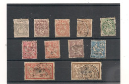 LEVANT ANNÉES  1902/1920 N°Y/T :9/20 OBLITÉRÉS - Used Stamps