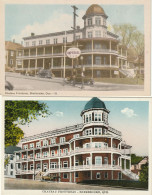 2 Cartes Postales Chateau Frontenac, Sherbrooke, Quebec - Sherbrooke