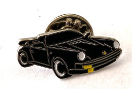 PINS AUTOMOBILE PORSCHE NOIRE / EDITIONS ATLAS / 33NAT - Porsche