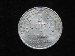 Euros Des Villes - 2 Euros De L'Alliance Nord-Ouest - 1-30 Mai 1998  **** EN ACHAT IMMEDIAT **** - Euro Delle Città