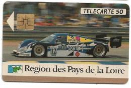 Telecarte F 277 Pays De La Loire 250 Unités Luxe SO3 - 1992