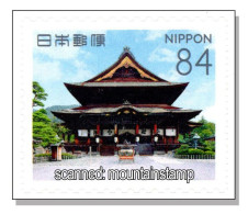 Japan 2023 (B12) Zenkoji Temple Nagano Tempel Temple Tempio Busshism Religion Religions MNH ** - Ungebraucht