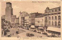 BELGIQUE - Anvers - Place De Meir Et Les "Torengebouwen" - Animé - Carte Postale Ancienne - Antwerpen