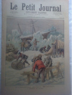 Le Petit Journal N°197 Expédition Polaire Wellman Campement Glace Héroïnes Françaises Félicité Théophile De Fernig F Lix - 1850 - 1899