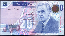 UK Northern Ireland 20 Pounds 2016 VF # P- 213b < Danske Bank > - 20 Pounds