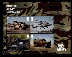 Grande Bretagne - Greate Britain 2021 Yv. F-5246 - British Army Vehicles, Military - Miniature Sheet -  MNH - Sin Clasificación