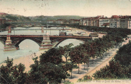 FRANCE - Lyon - Ponts Et Quais Du Rhône - LL - Colorisé - Carte Postale Ancienne - Lyon 1