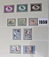 ANNEE  1959    COMPLETE  ET    NEUVE  ** MNH  (  COB  :   63,50 €   !!! ) - Années Complètes