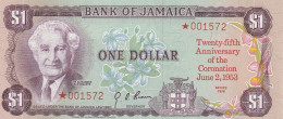 JAMAICA 1 2 5 10 Dollars 1978, P-CS3 QEII 25th Anniversary Coronation, UNC - Giamaica