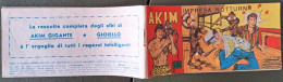 M228> AKIM "Impresa Notturna" Striscia Albo Gioiello N° 782 Periodo 1966-67 - Erstauflagen