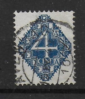 Netherlands 1923 Nr 113 P Error Plattenfehler Plaatfout - Plaatfouten En Curiosa