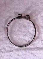 Bague, Argent, 2 Pierres, 2 Scans - Rings