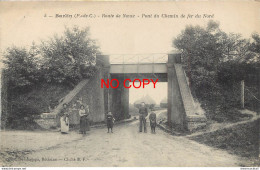 (B&P) 62 BARLIN. Route De Noeux Pont Du Chemin De Fer Du Nord Animation - Barlin