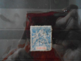 OBOCK YT 37 ALLEGORIE 15c Bleu - Used Stamps