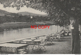 (DREY.S) NECKARGEMÜND. Blick Auf Dilsberg Vom Garten Hotel Pension Pfalz 1909 - Neckargemuend