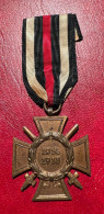 Alemania Medalla 1914-1918 Campaña Marcaje Fabricante - Sonstige & Ohne Zuordnung