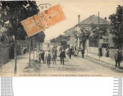 BD 78 SARTROUVILLE. Avenue De La République Angle Rue Berlioz 1924 - Sartrouville