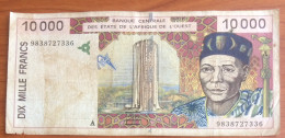 WAS- IVORY COAST 10000 Francs - États D'Afrique De L'Ouest