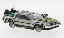 DeLorean DMC 12 - Silver - Back To The Future III - Railroad Version - Vitesse - Vitesse