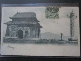 Chine Peking  Cpa Timbrée  Imperial Post China - Chine