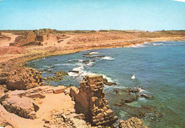 ISRAËL - Césarée - Ruines Du Port De Césarée Et Les Murs De La Ville - Carte Postale Récente - Israele