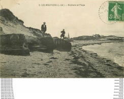 44 LES MOUTIERS. Rochers Et Plage - Les Moutiers-en-Retz