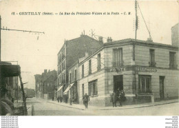 (MI) 94 GENTILLY. La Poste Rue Du Président Wilson - Gentilly