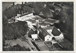 D 87. CHATEAUNEUF LA FORET.  VUE AERIENNE  CARTE ECRITE - Chateauneuf La Foret