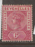 Seychelles  1897  SG  29  6c  Mounted Mint - Seychelles (...-1976)