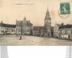 (Ro) 72 BOULOIRE. Barbier Et Boulangerie Place Principale 1913 - Bouloire