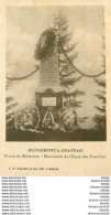 90 ROUGEMONT-LE-CHATEAU. Monument Du Champ-des-Fourches Route De Masevaux - Rougemont-le-Château