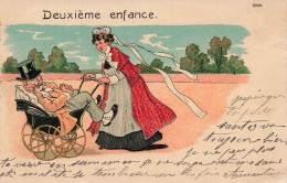 ILLUSTRATEUR - Deuxième Enfance - Colorisé - Carte Postale Ancienne - Sonstige & Ohne Zuordnung