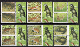 JERSEY 2007 COUNTRYSIDE ANIMALS. 2 SETS - 12v** - Rabbits