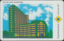 GERMANY R05/96 - Hypothekenbank In Essen AG - Slomi-Graftk DD: 1603 - R-Series: Regionale Schalterserie