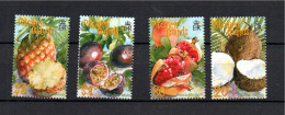 Pitcairn Islands 2001 Set Fruit/Ananas Stamps (Michel 580/83) MNH - Pitcairn Islands