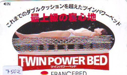 Télécarte Japon * EROTIQUE * (7502)   * EROTIC PHONECARD JAPAN * TK * BATHCLOTHES * FEMME SEXY LADY LINGERIE - Fashion