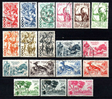 Togo   - 1947 - Aspects Du Togo - N° 236 à 253  - Oblit - Used - Used Stamps