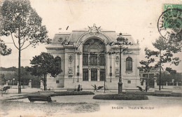 VIET NAM - Saigon - Vue Générale Du Théâtre Municipal - Carte Postale Ancienne - Viêt-Nam